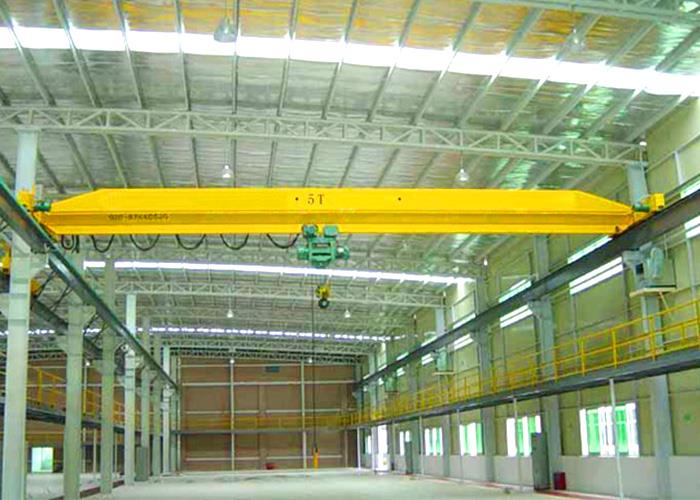 Prijs van Electric Mobile Single Girder Overhead Bridge Crane