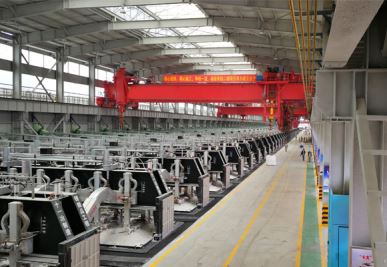 Elektrolytische aluminiumkraan