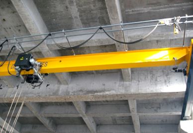 HD Type European Hoist Electric Single-ligger Bovenloopkraan
