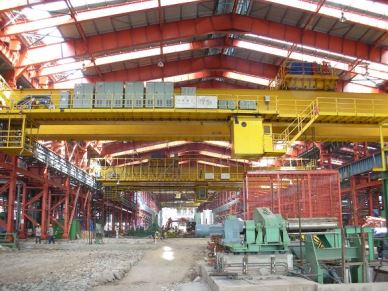 QD elektrische 25 Ton reizen dubbele brug kraan