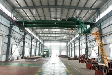 QD elektrische dubbele straalbrugkraan 10 Ton